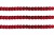 Пайетки "ОмТекс" на нитях, SILVER-BASE, 6 мм С / упак.73+/-1м, цв. 3 - красный - купить в Евпатории. Цена: 468.37 руб.