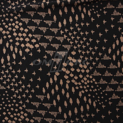 Плательная ткань "Софи" 12.1, 75 гр/м2, шир.150 см, принт этнический - купить в Евпатории. Цена 243.96 руб.