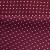 Креп стрейч Амузен, 85 г/м2, 19-2024 (темный рубин)/белый мелкий горох, шир.150 см - купить в Евпатории. Цена 220.50 руб.