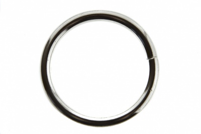 Кольцо металлическое d-38 мм, цв.-никель - купить в Евпатории. Цена: 4.89 руб.