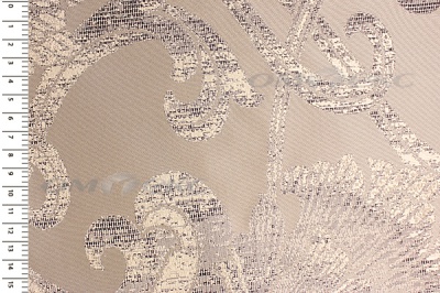 Портьерная ткань J90155, col.0205-бежевый (310 см) - купить в Евпатории. Цена 778.99 руб.