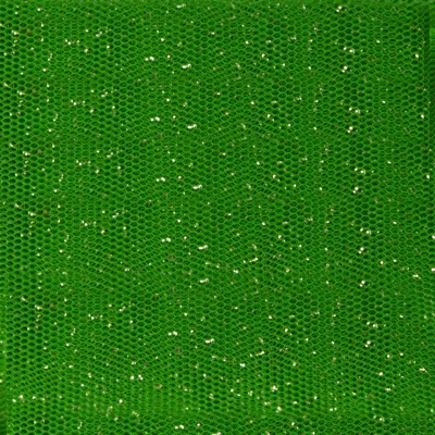 Сетка Глиттер, 24 г/м2, шир.145 см., зеленый - купить в Евпатории. Цена 117.24 руб.