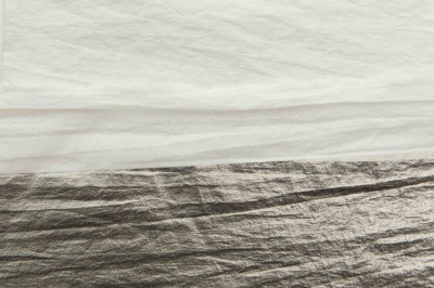 Текстильный материал "Диско"#1805 с покрытием РЕТ, 40гр/м2, 100% полиэстер, цв.6-тем.серебро - купить в Евпатории. Цена 412.36 руб.