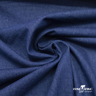 Ткань костюмная "Джинс", 315 г/м2, 100% хлопок, шир. 150 см,   Цв. 7/ Dark blue - купить в Евпатории. Цена 588 руб.