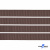 Репсовая лента 005, шир. 6 мм/уп. 50+/-1 м, цвет коричневый - купить в Евпатории. Цена: 88.45 руб.