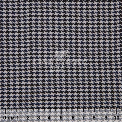 Ткань костюмная "Мишель", 254 гр/м2,  шир. 150 см, цвет белый/синий - купить в Евпатории. Цена 408.81 руб.