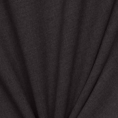 Костюмная ткань с вискозой "Палермо", 255 гр/м2, шир.150см, цвет т.серый - купить в Евпатории. Цена 584.23 руб.