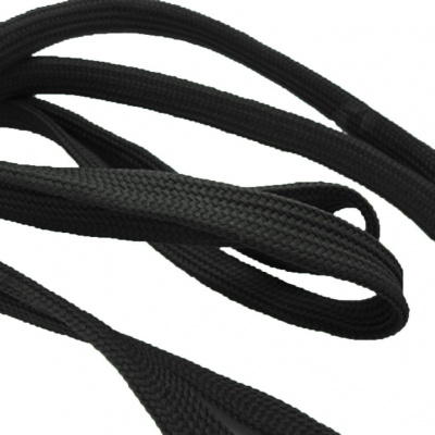 Шнурки т.5 110 см черный - купить в Евпатории. Цена: 23.25 руб.