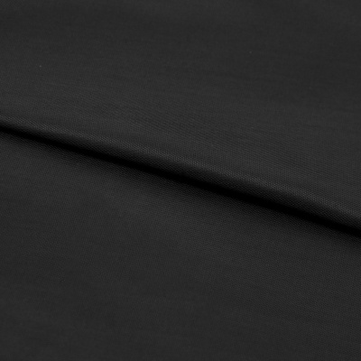 Ткань подкладочная Таффета, 48 гр/м2, шир.150см, цвет чёрный - купить в Евпатории. Цена 55.19 руб.