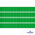 Репсовая лента 019, шир. 6 мм/уп. 50+/-1 м, цвет зелёный - купить в Евпатории. Цена: 87.54 руб.