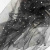 Сетка Фатин Глитер Спейс, 12 (+/-5) гр/м2, шир.150 см, 16-167/черный - купить в Евпатории. Цена 184.03 руб.