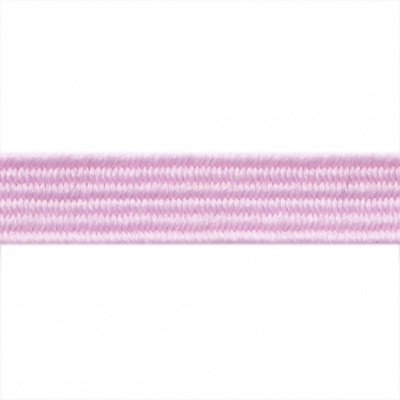 Резиновые нити с текстильным покрытием, шир. 6 мм ( упак.30 м/уп), цв.- 80-розовый - купить в Евпатории. Цена: 155.22 руб.