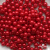 0404-0140-Бусины пластиковые под жемчуг "ОмТекс", 8 мм, (уп.50гр=218+/-3шт), цв.072-красный - купить в Евпатории. Цена: 42.84 руб.