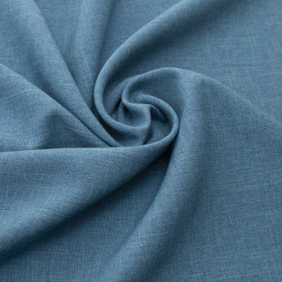 Ткань костюмная габардин "Меланж" 6107А, 172 гр/м2, шир.150см, цвет голубой - купить в Евпатории. Цена 296.19 руб.
