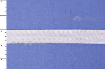 Резинка, 410 гр/м2, шир. 10 мм (в нам. 100 +/-1 м), белая бобина - купить в Евпатории. Цена: 3.31 руб.