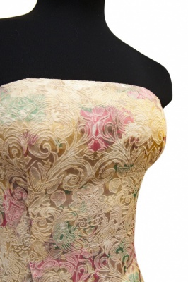 Ткань костюмная (принт) T005 3#, 270 гр/м2, шир.150см - купить в Евпатории. Цена 610.65 руб.