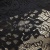 Кружевное полотно #4007, 145 гр/м2, шир.150см, цвет чёрный - купить в Евпатории. Цена 347.66 руб.