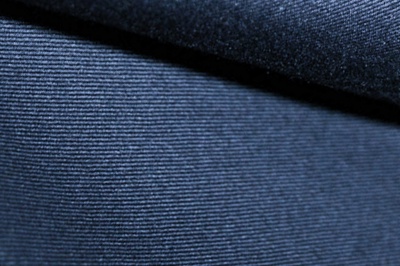 Ткань костюмная 8874/3, цвет темно-синий, 100% полиэфир - купить в Евпатории. Цена 433.60 руб.