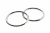 Кольцо металлическое №40 мм, цв.-никель - купить в Евпатории. Цена: 4.49 руб.