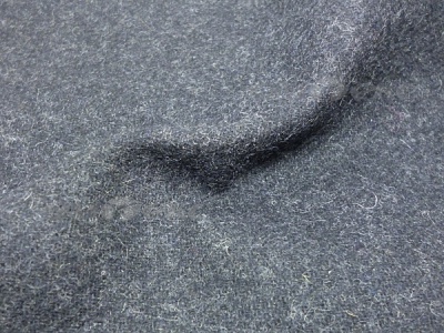Ткань костюмная п/шерсть №2096-2-2, 300 гр/м2, шир.150см, цвет т.серый - купить в Евпатории. Цена 517.53 руб.