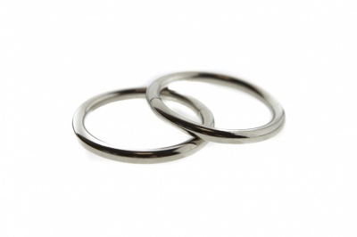 Кольцо металлическое d-32 мм, цв.-никель - купить в Евпатории. Цена: 3.54 руб.