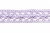 Тесьма кружевная 0621-1855, шир. 18 мм/уп. 20+/-1 м, цвет 107-фиолет - купить в Евпатории. Цена: 466.97 руб.