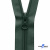 Спиральная молния Т5 890, 80 см, автомат, цвет т.зелёный - купить в Евпатории. Цена: 16.61 руб.