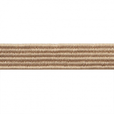 Резиновые нити с текстильным покрытием, шир. 6 мм ( упак.30 м/уп), цв.- 97-бежевый - купить в Евпатории. Цена: 152.05 руб.
