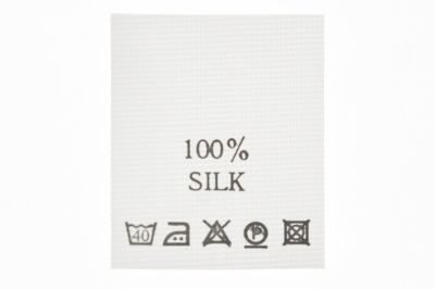Состав и уход 100% Silk 200 шт - купить в Евпатории. Цена: 232.29 руб.