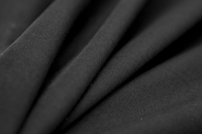 Костюмная ткань с вискозой "Флоренция", 195 гр/м2, шир.150см, цвет чёрный - купить в Евпатории. Цена 502.24 руб.