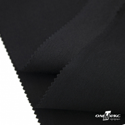 Ткань смесовая для спецодежды "Униформ", 200 гр/м2, шир.150 см, цвет чёрный - купить в Евпатории. Цена 162.46 руб.