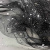 Сетка Фатин Глитер Спейс, 12 (+/-5) гр/м2, шир.150 см, 16-167/черный - купить в Евпатории. Цена 184.03 руб.