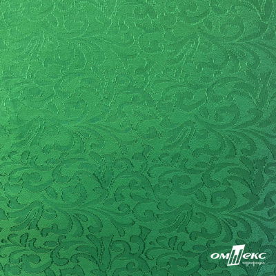 Ткань жаккард королевский, 100% полиэстр 180 г/м 2, шир.150 см, цв-зеленый - купить в Евпатории. Цена 293.39 руб.