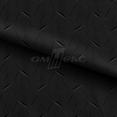 Ткань подкладочная жаккард Р14076-1, чёрный, 85 г/м2, шир. 150 см, 230T - купить в Евпатории. Цена 168.15 руб.