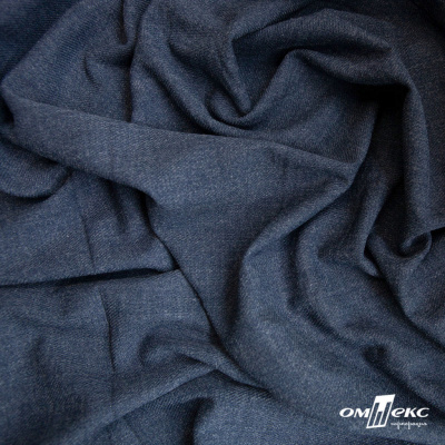Ткань костюмная "Моник", 80% P, 16% R, 4% S, 250 г/м2, шир.150 см, цв-т.синий - купить в Евпатории. Цена 555.82 руб.