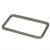 Рамка металлическая прямоугольная, 40 х 15 мм- тём.никель - купить в Евпатории. Цена: 4.60 руб.