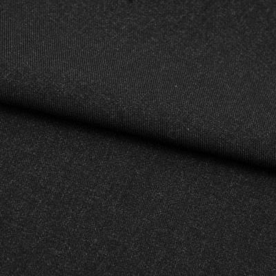 Ткань костюмная 24880 2022, 220 гр/м2, шир.150см, цвет чёрный - купить в Евпатории. Цена 446.45 руб.