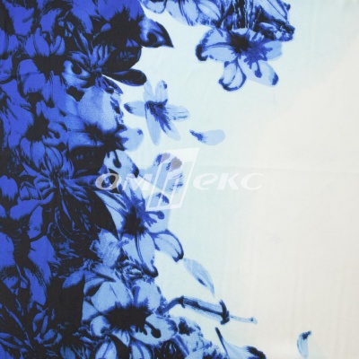 Плательная ткань "Фламенко" 19.1, 80 гр/м2, шир.150 см, принт растительный - купить в Евпатории. Цена 243.96 руб.