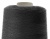 Швейные нитки (армированные) 28S/2, нам. 2 500 м, цвет чёрный - купить в Евпатории. Цена: 139.91 руб.