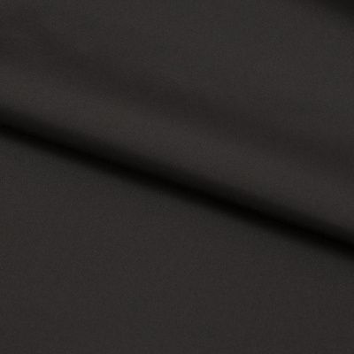 Курточная ткань Дюэл Middle (дюспо), WR PU Milky, Black/Чёрный 80г/м2, шир. 150 см - купить в Евпатории. Цена 123.45 руб.