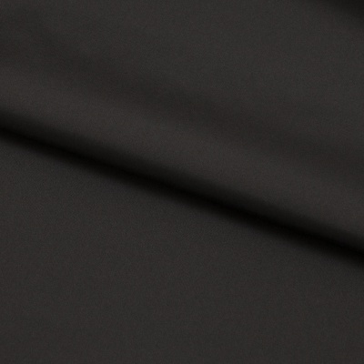 Курточная ткань Дюэл (дюспо), PU/WR/Milky, 80 гр/м2, шир.150см, цвет чёрный - купить в Евпатории. Цена 141.80 руб.