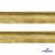 Кант атласный 136, шир. 12 мм (в упак. 65,8 м), цвет золото - купить в Евпатории. Цена: 433.08 руб.