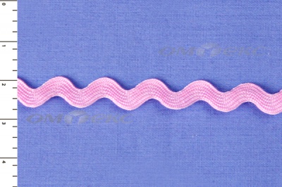 Тесьма плетеная "Вьюнчик"/бл.розовый - купить в Евпатории. Цена: 37.25 руб.