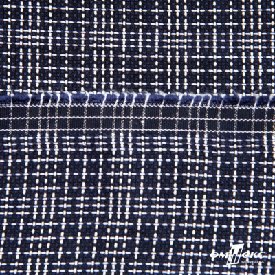 Ткань костюмная "Гарсия" 80% P, 18% R, 2% S, 335 г/м2, шир.150 см, Цвет т.синий  - купить в Евпатории. Цена 669.66 руб.