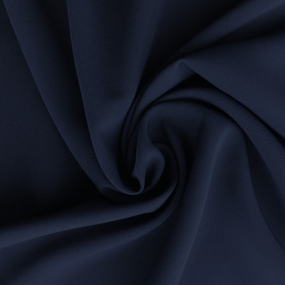 Костюмная ткань "Элис", 220 гр/м2, шир.150 см, цвет т.синий - купить в Евпатории. Цена 308 руб.