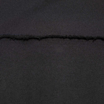 Ткань костюмная 21010 2044, 225 гр/м2, шир.150см, цвет черный - купить в Евпатории. Цена 390.73 руб.