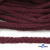 Шнур плетеный d-6 мм круглый, 70% хлопок 30% полиэстер, уп.90+/-1 м, цв.1070-бордовый - купить в Евпатории. Цена: 588 руб.