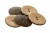 Деревянные украшения для рукоделия пуговицы "Кокос" #2 - купить в Евпатории. Цена: 33.11 руб.